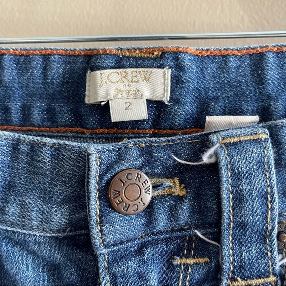 J. Crew Blue Jean Shorts with Rolled Hems - Picture 2 of 7